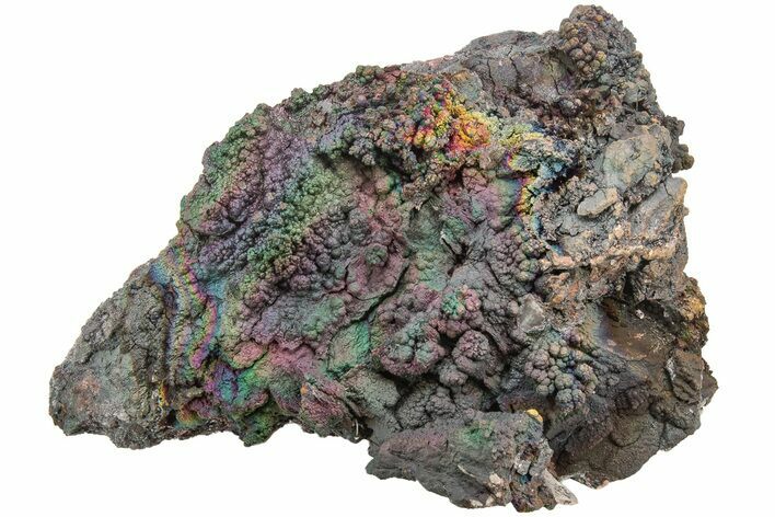 Vibrant, Iridescent Hematite After Goethite Formation - Georgia #209828